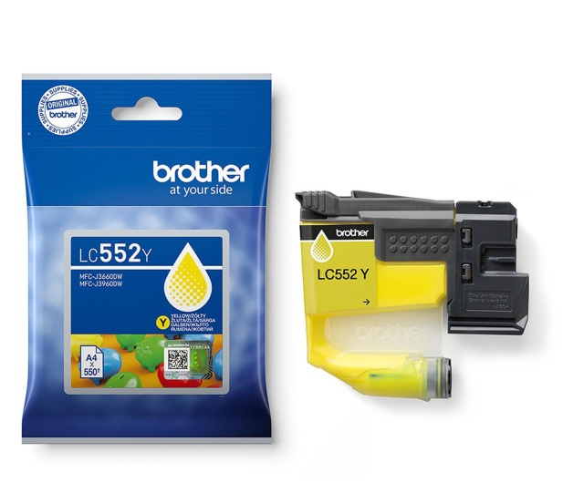 Brother LC552Y yellow 500 str. - 1502744 - zdjęcie 3